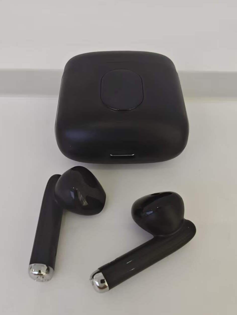 White Wireless Earbuds with Display Case