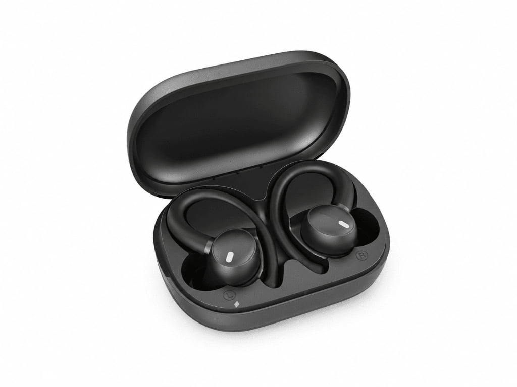 Mini Black Wireless Earbuds