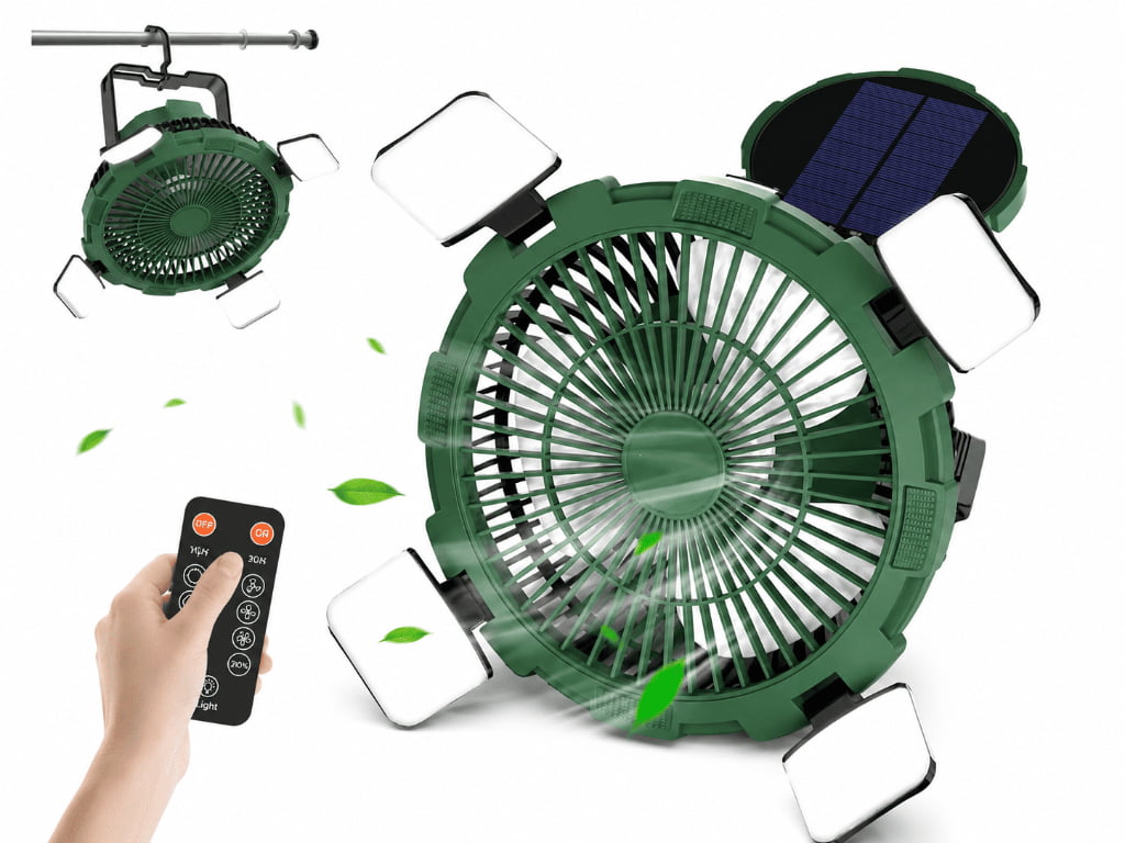 Hanging Rechargeable Camping Fan