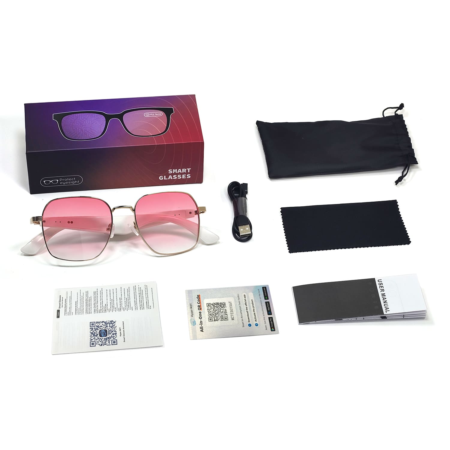 Multi-Color Smart Glasses