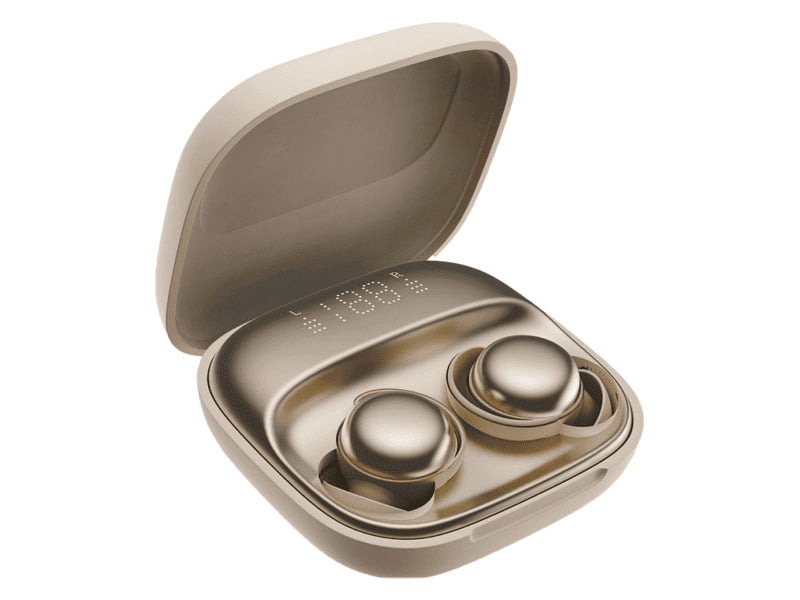 Gold Compact Wireless Earbuds
