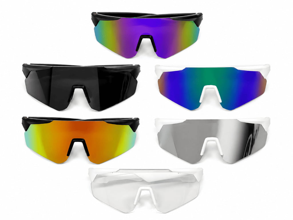 Futuristic Shield Smart Glasses