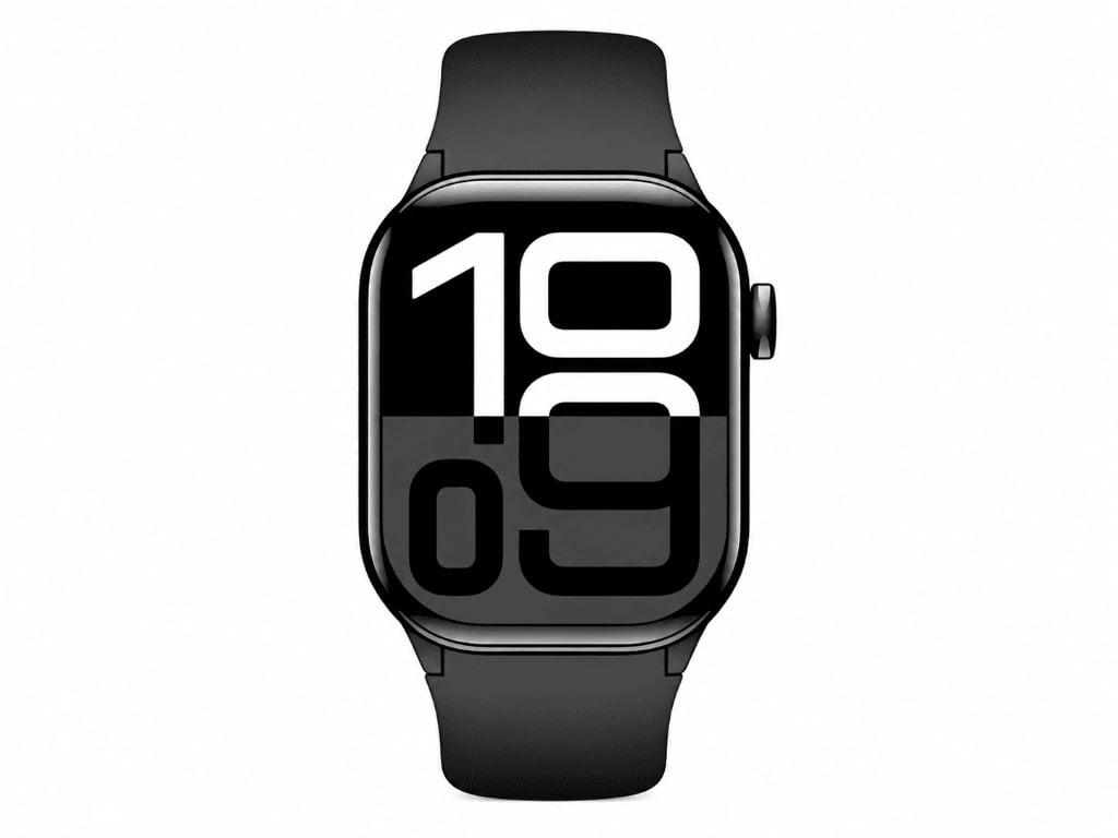 Minimalist Black Smart Watch