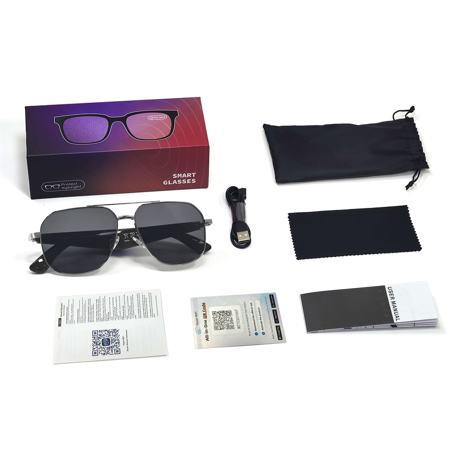 Tinted Lens Smart Glasses
