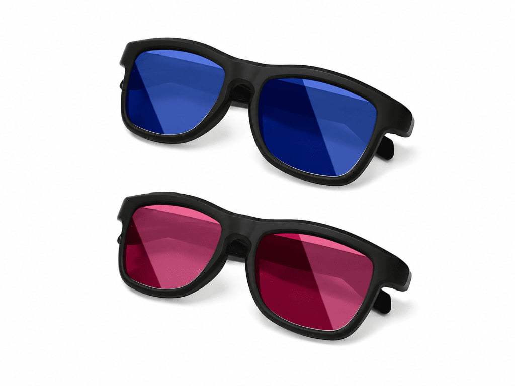 Color Lens Smart Glasses