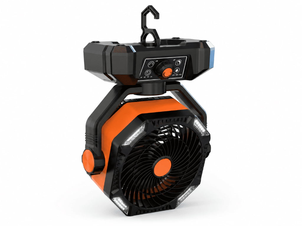 Outdoor Hanging LED Fan