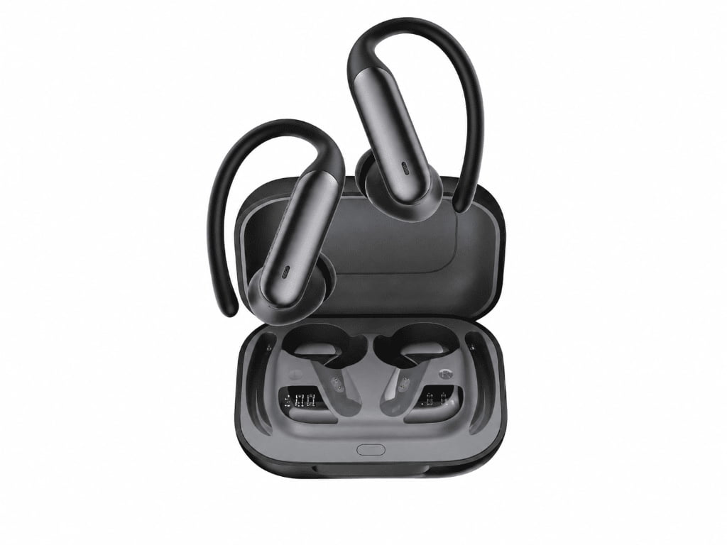 Sport Earhook Wireless Earbuds with Case